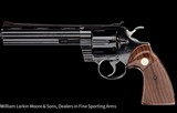 COLT Python .357 mag, 6", Blue, Checkered walnut grips, Mfg 1979, Original box, AS NEW - 2 of 3
