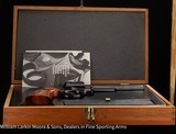 SMITH & WESSON 29-2, .44 mag, 6" Blue, TT TH RR, Walnut presentation case, 1970's production, AS NEW - 3 of 4