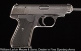 J.P. SAUER Model 38H .32acp (7.65mm) Nazi marking, Vintage shoulder holster - 1 of 3