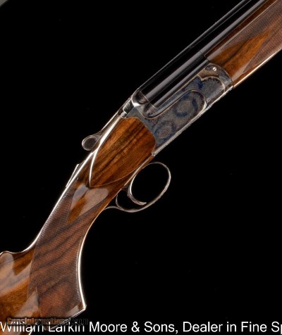 F.LLI PIOTTI Sport O/U with detachable lock, 20ga 32" Hidden choke tubes, Upgraded fancy Turkish walnut, Case, NEW