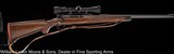 WINCHESTER Pre-War M70 with Supergrade stock, .30-06, Leupold VXIII 1.75x6 scope, Mfg 1941 - 3 of 8