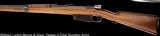 MAUSER1891 Argentine Mauser Carbine, 7.65x53 Argentine, 18" barrel, Straight grip stock, 6#12oz - 6 of 8