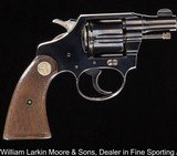 COLT Banker's Special .38 S&W 2" Blue, Mfg 1933 Exceptional condition - 1 of 4
