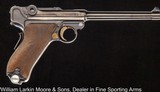 LUGER P08 9mm 6" barrel, Mfg 1939 - 1 of 4