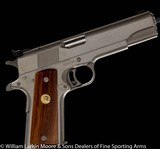 COLT 1911 Series 80 Gold Cup National Match Stainless, .45acp, Original box and papers, AS NEW - 1 of 7