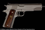 COLT
1911 Delta Elite Gold Cup National Match 10mm auto, 5", Stainless, Colt custom shop smooth walnut grips, AS NEW - 1 of 4