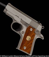 COLT Mustang Mark IV Series 80 .380acp, Colt custom shop smooth walnut grips, AS NEW - 2 of 6