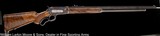 WINCHESTER 1886 .50 Express Deluxe Tribute, 30" .50-110, Tapered oct bbl, Scene engraving by Quigley, Extra fancy wood - 6 of 8