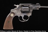 COLT Banker's Special .38 Colt 2" Blue Mfg 1933 - 1 of 4
