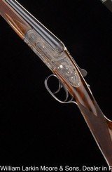 AYA No.1 Round body 28ga 27" IC&M, Upgraded Turkish walnut, Special engraving, Like new - 8 of 8