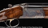 AYA MD6 Sporting Clays 12ga 28" Chokes, Fancy wood, Case hardened, Fine Rose & Scroll engraving - 5 of 8