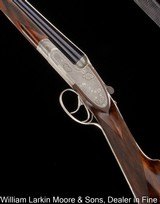 F.LLI PIOTTI King No.1 28ga 29" 1/4 & 1/2, Extra fancy Turkish walnut, Gold crest, Gold trim pkg, Factory leather case, Like new - 8 of 10