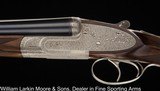 F.LLI PIOTTI King No.1 28ga 28" IC & F, Gold crest, Engraving by Contessa, 5#7oz, Factory leather case, EXC - 2 of 8
