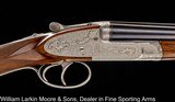 F.LLI PIOTTI King No, 1 .410, 28" IM&F, 3" chambers, 5#3oz, Gold crest in forearm, Gold crown on top lever, Factory leather case - 1 of 6