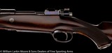 JOHN RIGBY CO. Mauser rifle, .350 Rigby mag, 25