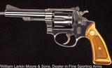 SMITH & WESSON MODEL 34-1, (22/32 KIT GUN, SQ. BUTT) .22 LR, 4