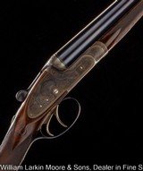 WM POWELL SLE MATCHED PAIR 12 GA GAME GUNS IN MAKER'S CASE - 1 of 14