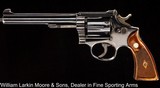 SMITH & WESSON, MODEL K22 .22 LR, 6