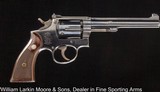 SMITH & WESSON, MODEL K22 .22 LR, 6