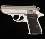 WALTHER PPK/S .380 ACP, STAINLESS, BOX PAPERS, EXTRA MAG. - 2 of 2
