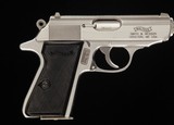 WALTHER PPK/S .380 ACP, STAINLESS, BOX PAPERS, EXTRA MAG.