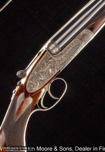HOLLAND & HOLLAND ROYAL EXPRESS SIDELOCK ECTRACTOR RIFLE .375 EX 2-1/2
