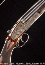 HOLLAND & HOLLAND SIDELOCK ECTRACTOR EXPRESS RIFLE .375 EX 2-1/2