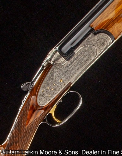 A. ZOLI O/U GAMEGUN BLE W/ SIDEPLATES 12 GA. 26