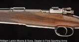 ABASSER & MERKEL PRE-WAR SINGLE SQUARE BRIDGE SPORTING RIFLE .375 WESTERN - 3 of 8
