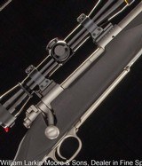 WINCHESTER MODEL 70 CLASSIC STAINLESS SYNTHETIC .375 H&H W/ LEUPOLD SCOPE - 1 of 8