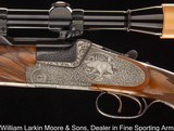 HEYM SCI EXHIBITION SIDELOCK EJECTOR EXPRESS RIFLE
3 BARREL SET, .375 H&H EXPRESS, 20 GA O/U, 20X270 WIN. COMBO O/U - 3 of 8