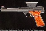 BROWNING BUCKMARK TARGET PISTOL .22 LR W/ BURRIS OPTIC - 1 of 2