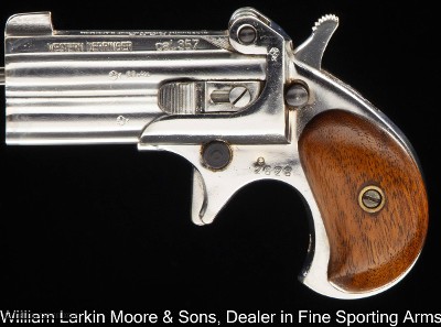 HERTER'S WESTERN DERRINGER .357 MAG. NICKLE