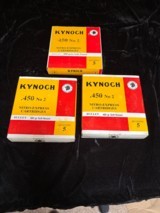 KYNOCH .450 No.2 NE CARTRIDGES 480 Gr. Soft Nosed LOT OF 3 - 3 of 3