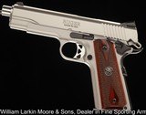 RUGER SR1911 .45 ACP STAINLESS BOX & MAG. - 1 of 2