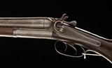 A. RICHARDS (BELGIUM) HAMMER GUN 12 GA. 32