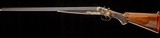 FRANCOTTE HAMMER 12 GA. W/ GAME SCENES IN GOLD - 4 of 6