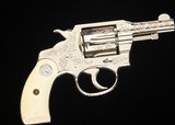 COLT POCKET POSITIVE .32 POLICE ENGRAVED BY ROBERT BURT IN BOX - 2 of 2