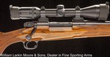 WINCHESTER MODEL 70 CUSTOM BY GARY GOUDY .338 WM, KAHLES 3X9 SCOPE - 2 of 7