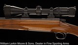 WINCHESTER MODEL 70 CUSTOM BY GARY GOUDY .338 WM, KAHLES 3X9 SCOPE - 3 of 7