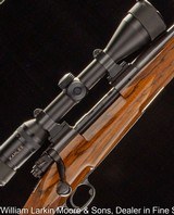 WINCHESTER MODEL 70 CUSTOM BY GARY GOUDY .338 WM, KAHLES 3X9 SCOPE - 1 of 7