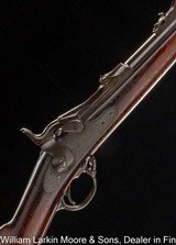 1873 SPRINGFIEL ARMORY TRAPDOOR MUSKET .45-70 W/ BAYNONET AND SHEATH - 1 of 11