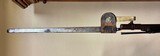 1873 SPRINGFIEL ARMORY TRAPDOOR MUSKET .45-70 W/ BAYNONET AND SHEATH - 10 of 11