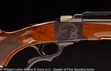 RUGER NO. 1A .416 RIGBY ENGRAVED BY HEIDI ROOS - 2 of 7