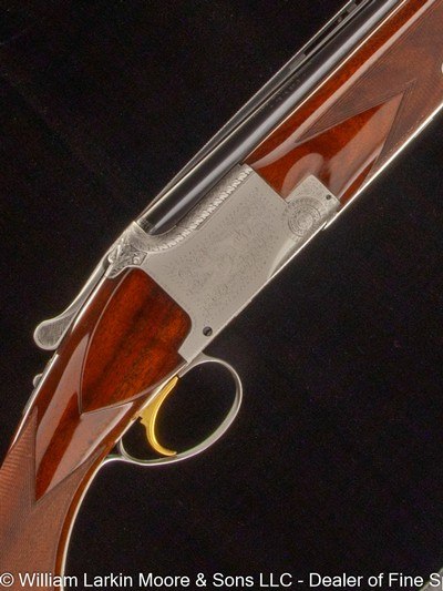 BROWNING PIGEON GRADE 12 GA 28 M&F LTRK BUTT PLATE - Image 1 of 7