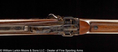 SHILOH 1874 OLD RELIABLE .45-120 CAL. OCTAGON BBL. VENEER SIGHTS - Image 5 of 5