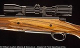 WINCHESTER MODEL 70 CUSTOM BY STERLING DAVENPORT .300 WBY. ZEISS DIAVARI-C 3-9X SCOPE - 3 of 8