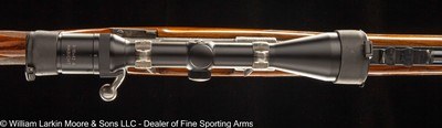 GRAHAM CUSTOM ALASKAN, (FN CUSTOM SPORTING RIFLE) .375 H&H, SWAROVSKI HABICHT 3-10X42 SCOPE IN QD RINGS, ENGRAVED, PRETTY WOOD - Image 7 of 8
