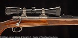 GRAHAM CUSTOM ALASKAN, (FN CUSTOM SPORTING RIFLE) .375 H&H, SWAROVSKI HABICHT 3-10X42 SCOPE IN QD RINGS, ENGRAVED, PRETTY WOOD - Image 2 of 8