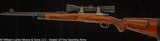 GRAHAM CUSTOM ALASKAN, (FN CUSTOM SPORTING RIFLE) .375 H&H, SWAROVSKI HABICHT 3-10X42 SCOPE IN QD RINGS, ENGRAVED, PRETTY WOOD - Image 5 of 8